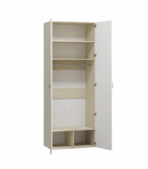 Tủ Quần Áo Lumi Trắng Kem -2 - Ảnh 4