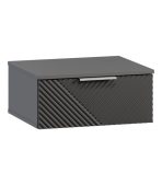 Tủ Đầu Giường Shelton Xám Chì-1