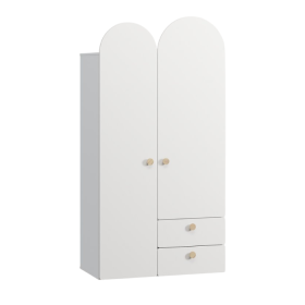 Tủ quần áo Archie Trắng - 2