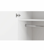 Tủ Quần Áo Lumi Trắng -4 - Ảnh 2