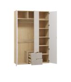 Tủ quần áo Mont Blanc Fancy Cà Phê Sữa-3 - Ảnh 2