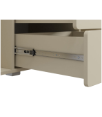 Tủ quần áo Archie Trắng kem- 3 - Ảnh 7