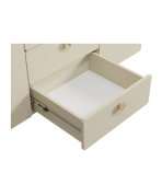 Tủ quần áo Archie Trắng kem- 3 - Ảnh 6