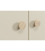 Tủ quần áo Archie Trắng kem- 3 - Ảnh 4