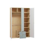 Tủ quần áo Mont Blanc Fancy Xanh Dương Nhạt-3 - Ảnh 2