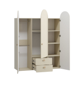 Tủ quần áo Archie Trắng kem- 3 - Ảnh 2