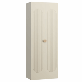 Tủ Quần Áo Lumi Trắng Kem -2