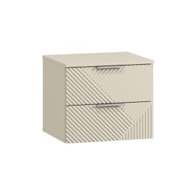 Tủ Đầu Giường Shelton Trắng Kem-2