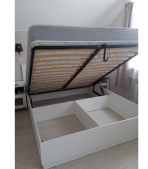 Giường Stella Trắng -160 - Ảnh 7