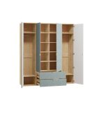 Tủ quần áo Mont Blanc Fancy Xanh Dương Nhạt-4 - Ảnh 2