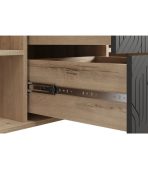 Tủ Tivi Mont Blanc Fancy Xám Chì-1 - Ảnh 4