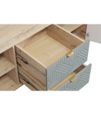 Tủ Tivi Mont Blanc Fancy Xanh Dương Nhạt-1 - Ảnh 3