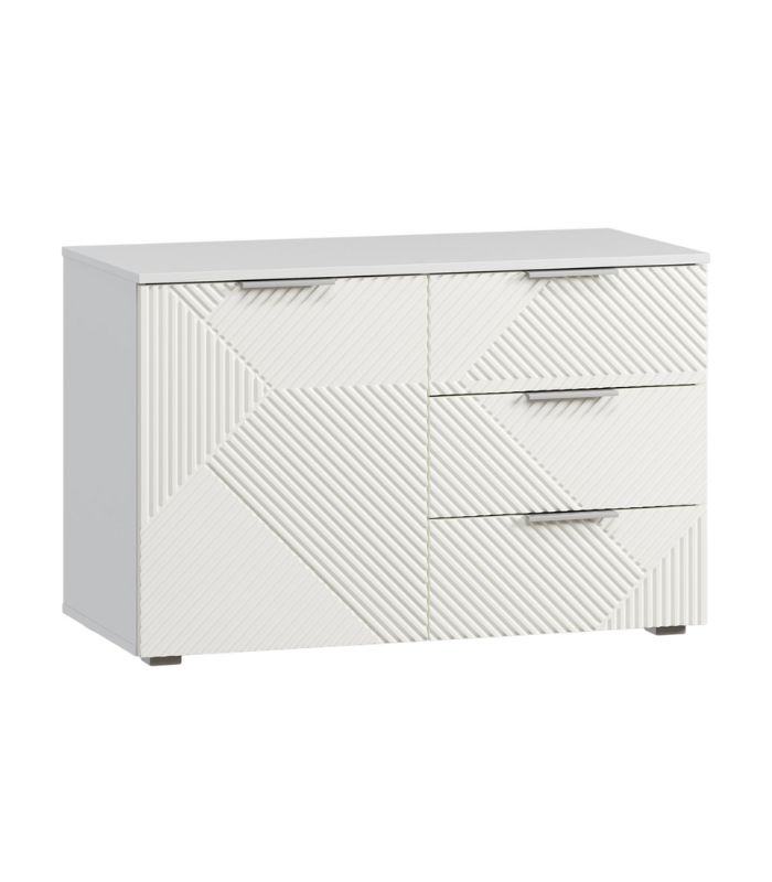 397 Tủ Ngăn Kéo Shelton Trắng-1 - Ảnh 1