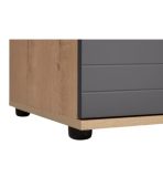 Tủ ngăn kéo Mont Blanc Line Xám Chì-1 - Ảnh 5