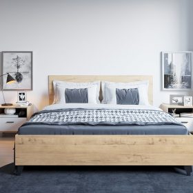 Combo Phòng Ngủ Oakland-1 Irish Wood Trắng