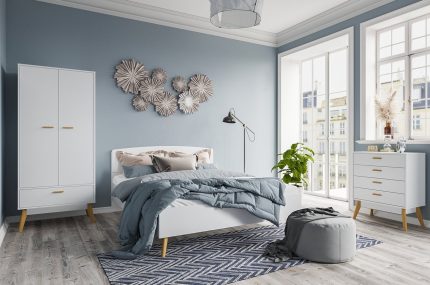 Combo Phòng Ngủ Nordic-3 Trắng