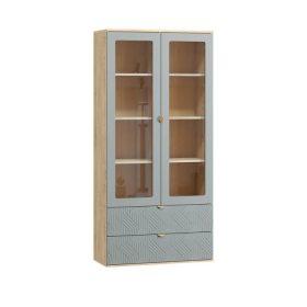 Tủ Trưng bày Mont Blanc Fancy Xanh Dương Nhạt-1