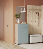 Tủ giày Mont Blanc Fancy Xanh Dương Nhạt-1 - Ảnh 4