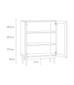 Tủ Giày Roshal Wood Vân Gỗ - 1 - Ảnh 9