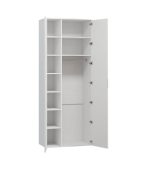 Tủ Quần Áo Shelton Trắng-2.1 - Ảnh 2