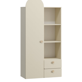 Kệ trang trí Archie Trắng kem- 1