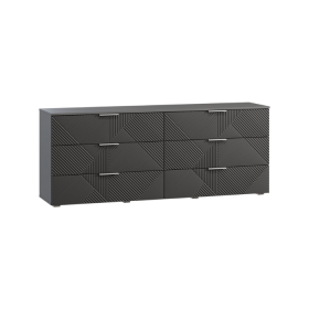 Tủ Ngăn Kéo Shelton Xám Chì-2