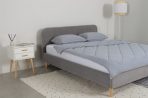 Giường Lightsy Nhung 140 Ultra Gray - Ảnh 14