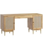 Bàn Làm Việc Roshal Wood Vân Gỗ - 1