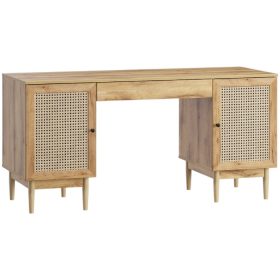 Bàn Làm Việc Roshal Wood Vân Gỗ - 1