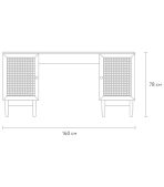 Bàn Làm Việc Roshal Wood Vân Gỗ - 1 - Ảnh 12