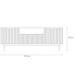 Tủ Tivi Levante Xám Chì - 3 - Ảnh 11