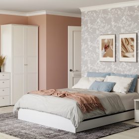 Combo Phòng Ngủ Amelie Trắng