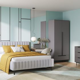 Combo Phòng Ngủ Kvelen-1 Xám