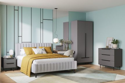 Combo Phòng Ngủ Kvelen-1 Xám