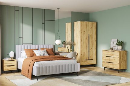 Combo Phòng Ngủ Quelen-1 Vân Gỗ