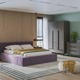 Combo Phòng Ngủ Kvelen-2 Xám