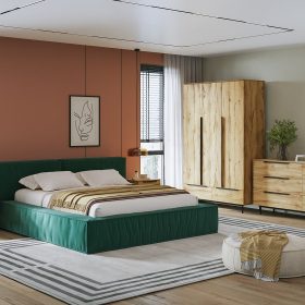 Combo Phòng Ngủ Quelen-2 Vân Gỗ