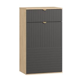 Tủ giày Mont Blanc Line Xám Chì-1