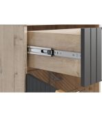 Tủ giày Mont Blanc Line Xám Chì-1 - Ảnh 4