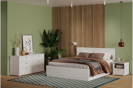 Combo Phòng Ngủ Amelie-1 Trắng