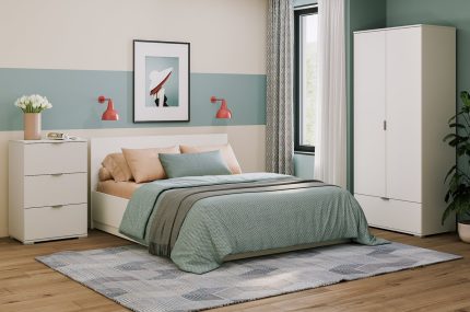 Combo phòng ngủ Stella-3 White