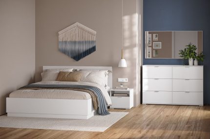 Combo phòng ngủ Stella-4 Trắng