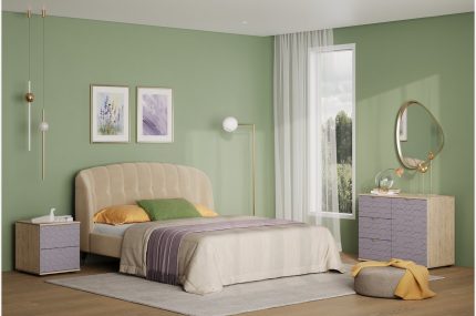 Combo phòng ngủ Mont Blanc-1 Lunge Lavanda