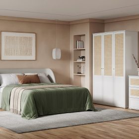 Combo Phòng Ngủ Alvis Trắng