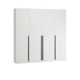 Tủ quần áo Kimball Trắng-4