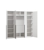 Tủ quần áo Kimball Trắng-4 - Ảnh 2