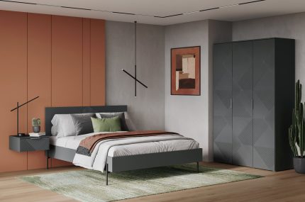 Combo Phòng Ngủ Shelton-2 Xám