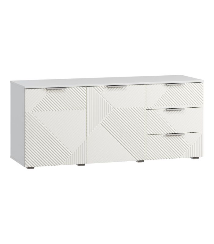 490 Tủ Ngăn Kéo Shelton Trắng-2.1 - Ảnh 1