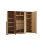 Tủ quần áo Kimball Màu Gỗ Sồi-4 - Ảnh 2