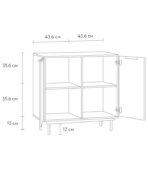 Tủ Ngăn Kéo Levante Xám Chì - 1.1 - Ảnh 8